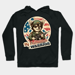 Chihuahua soldier Hoodie